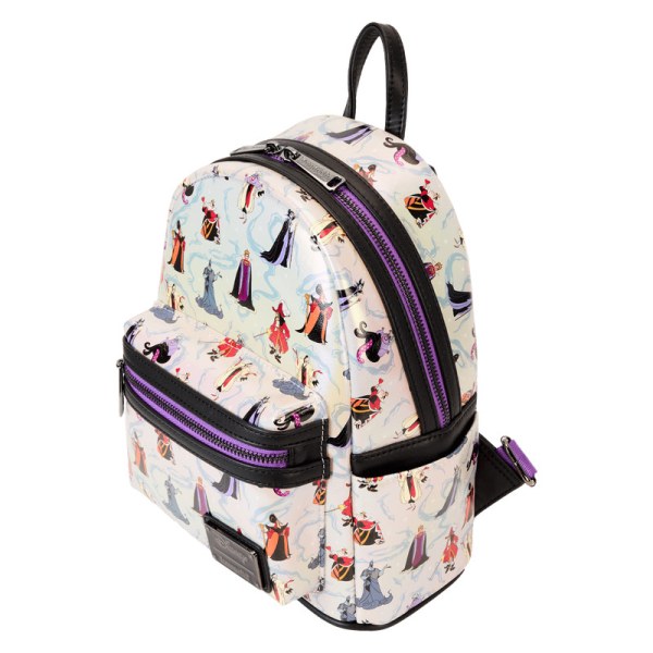 Mini mochila iridiscente Villains - DISNEY LOUNGEFLY