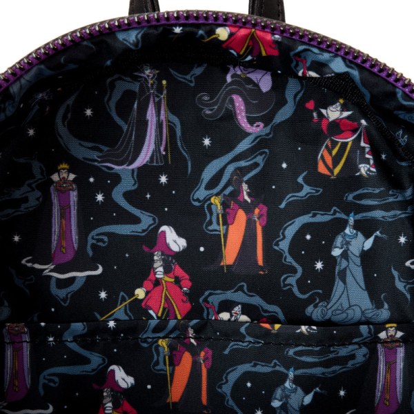 Mini mochila iridiscente Villains - DISNEY LOUNGEFLY