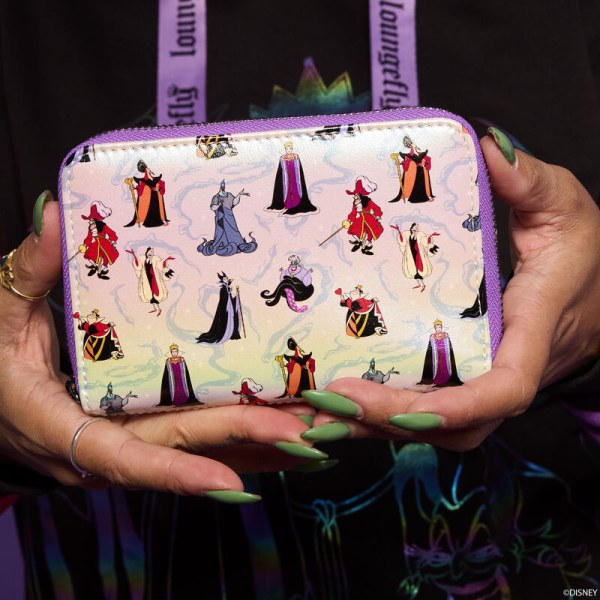 Cartera iridiscente de villanos - DISNEY LOUNGEFLY
