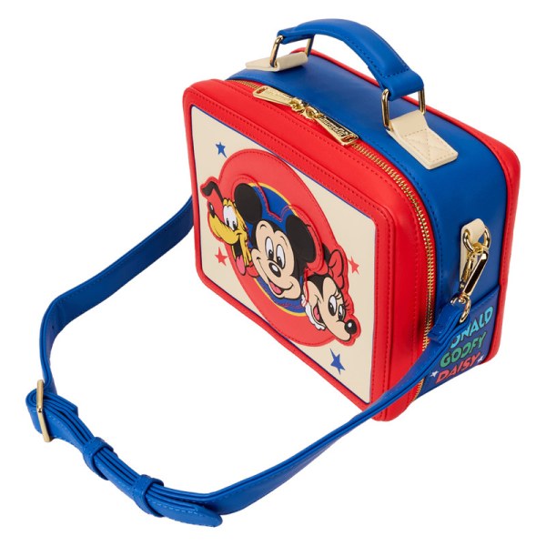 Bolso bandolera caja de almuerzo Mickey y Amigos - DISNEY LOUNGEFLY