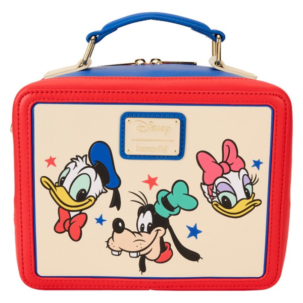 Bolso bandolera caja de almuerzo Mickey y Amigos - DISNEY LOUNGEFLY