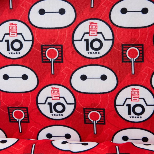 Mini Mochila Baymax & Amigos - DISNEY LOUNGEFLY Big Hero 6 10.º aniversario