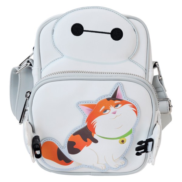 Bolso bandolera con monedero Baymax y Mochi - DISNEY LOUNGEFLY Big Hero 6 10th Anniversary