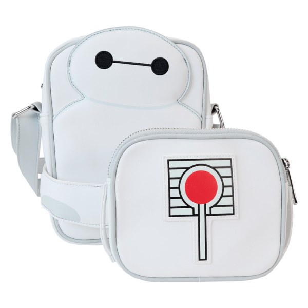 Bolso bandolera con monedero Baymax y Mochi - DISNEY LOUNGEFLY Big Hero 6 10th Anniversary