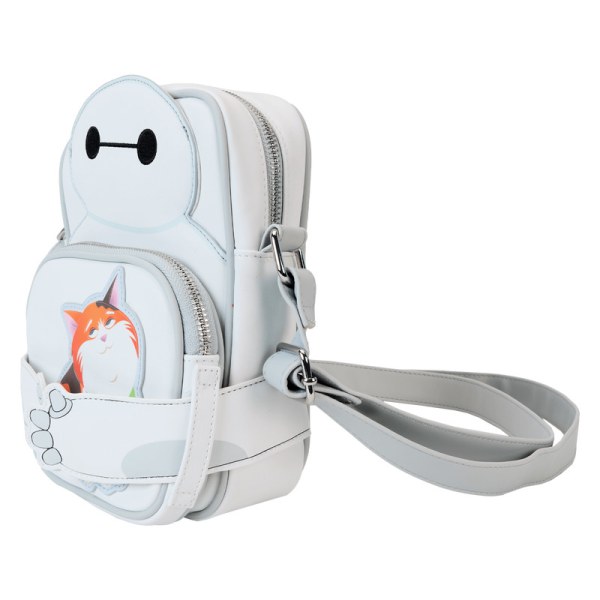 Bolso bandolera con monedero Baymax y Mochi - DISNEY LOUNGEFLY Big Hero 6 10th Anniversary