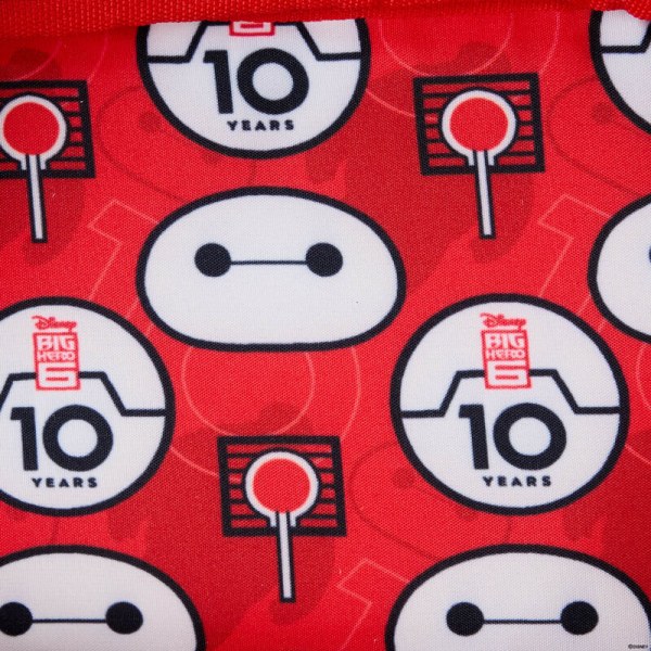 Bolso bandolera con monedero Baymax y Mochi - DISNEY LOUNGEFLY Big Hero 6 10th Anniversary