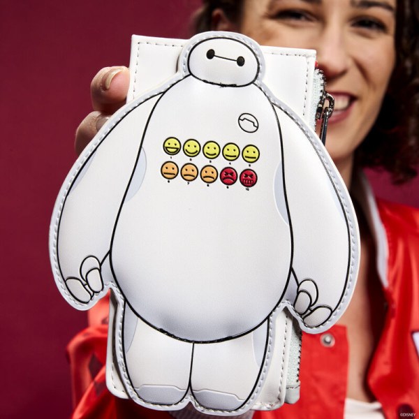 Grande portatarjetas Baymax escala de dolor - DISNEY LOUNGEFLY Big Hero 6 10th Anniversary