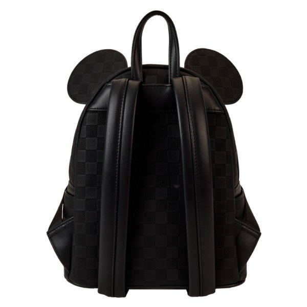 mini mochila con textura a cuadros de Mickey Mouse - DISNEY LOUNGEFLY