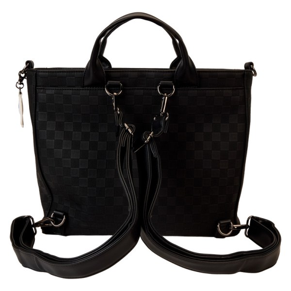mochilas convertible y Bolsa Tote con textura a cuadros de Mickey Mouse - DISNEY LOUNGEFLY