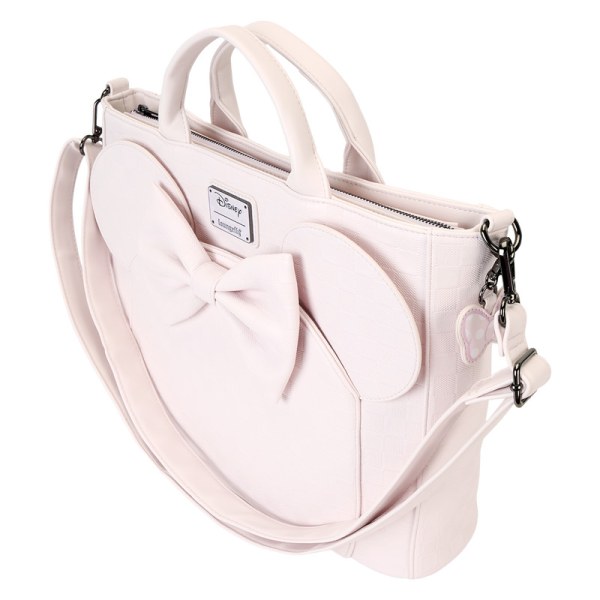 mochilas convertible y Bolsa Tote con textura de cuadros de Minnie Mouse - DISNEY LOUNGEFLY