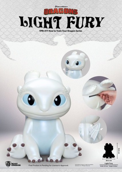 Hucha Dragones Figura Funcional Furia Ligera 35 cm