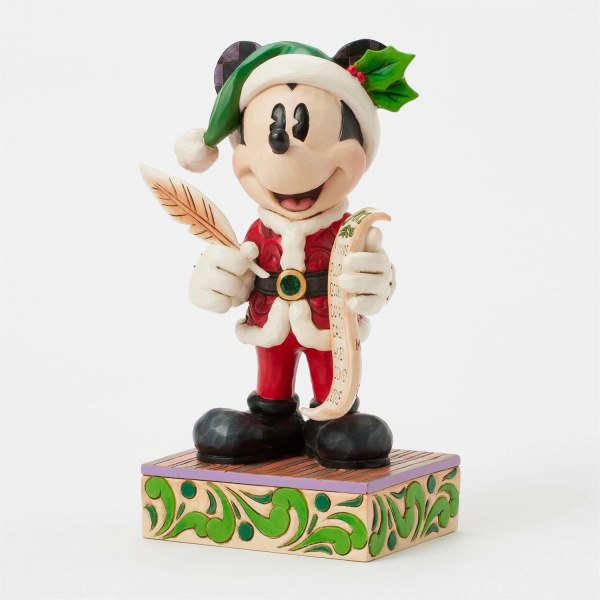 Mickey Papá Noel con lista - Disney Traditions