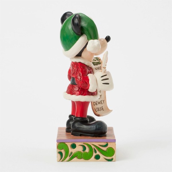 Mickey Papá Noel con lista - Disney Traditions