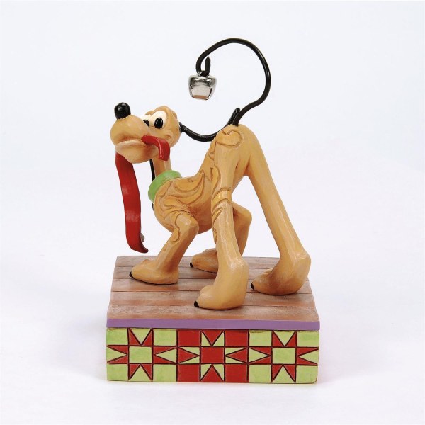 Pluto campana Navidad en la cola - Disney Traditions