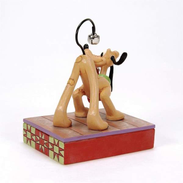 Pluto campana Navidad en la cola - Disney Traditions