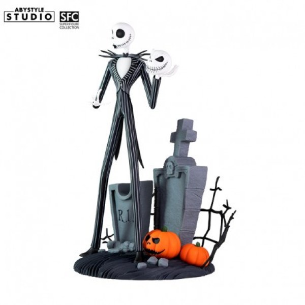 Figura Jack cara sonriente aterradora - Disney Pesadilla antes de Navidad