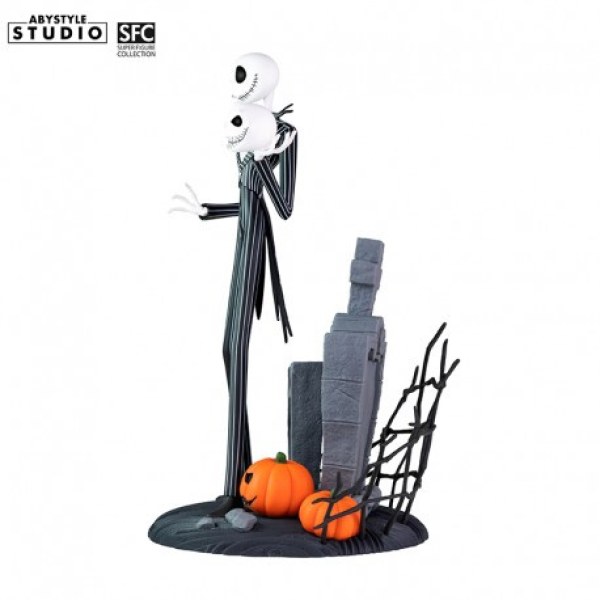 Figura Jack cara sonriente aterradora - Disney Pesadilla antes de Navidad