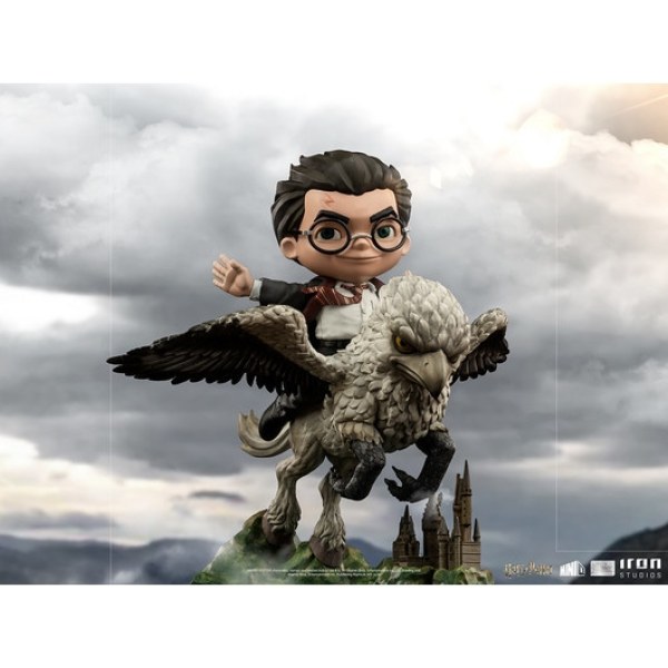Figura Minico Harry Potter y Buck el Hipogrifo - Harry Potter
