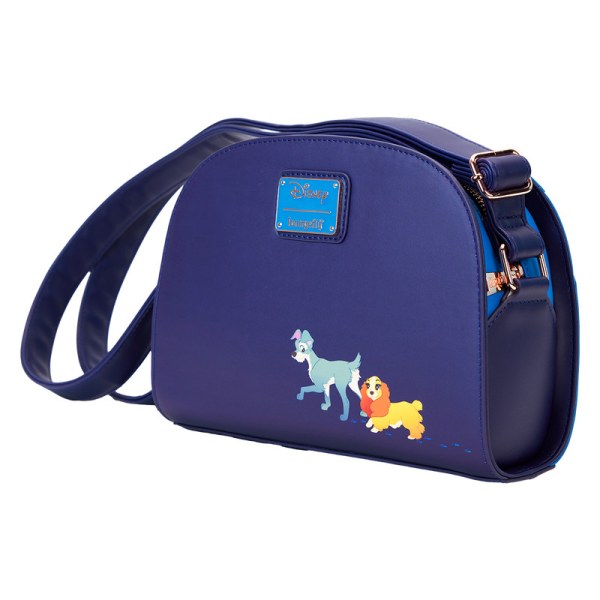 Bolso Bandolera La dama y el vagabundo 70º aniversario - DISNEY LOUNGEFLY
