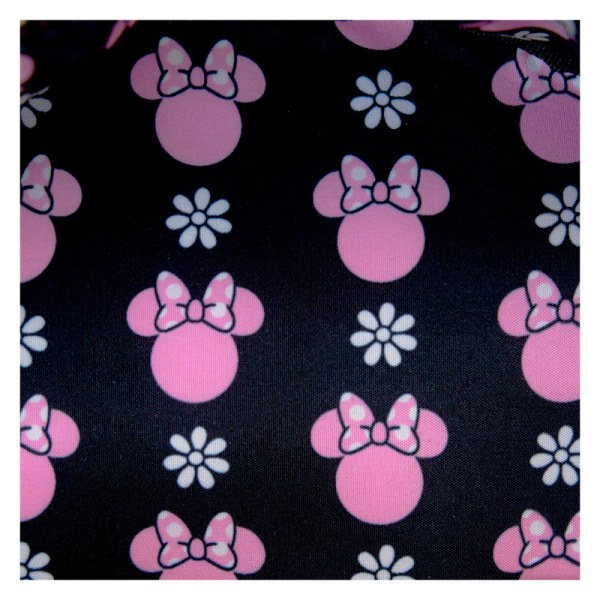 Mini Mochila Minnie Mouse Floral Rock The Dots- DISNEY LOUNGEFLY