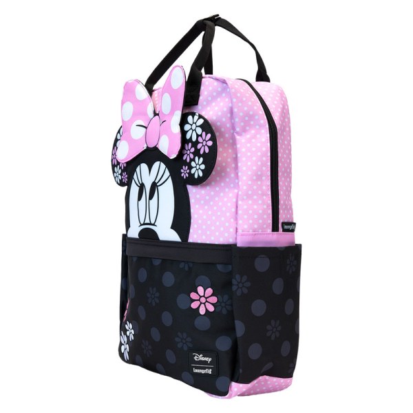 Mochilas de nailon con estampado floral Minnie Mouse - DISNEY LOUNGEFLY