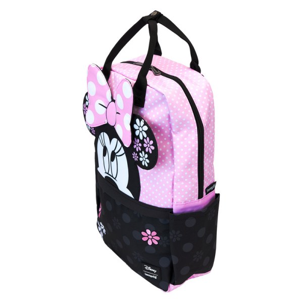 Mochilas de nailon con estampado floral Minnie Mouse - DISNEY LOUNGEFLY