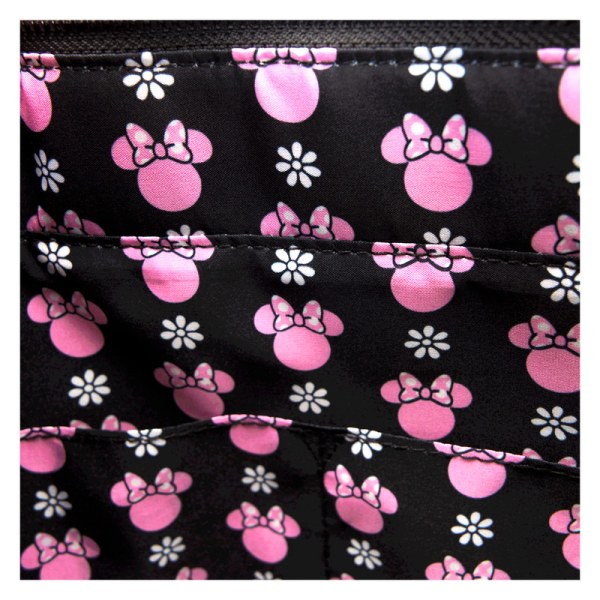 Tote bag con monedero y estampado floral Minnie Mouse Rock The Dots  - DISNEY LOUNGEFLY