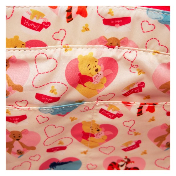 Convertible mochilas y Tote bag con corazones Winnie The Pooh y Amigos - DISNEY LOUNGEFLY
