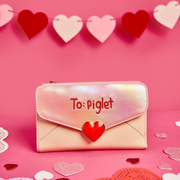 Cartera plegable Winnie The Pooh y Piglet carta de amor - DISNEY LOUNGEFLY