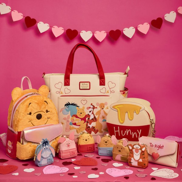 Cartera plegable Winnie The Pooh y Piglet carta de amor - DISNEY LOUNGEFLY