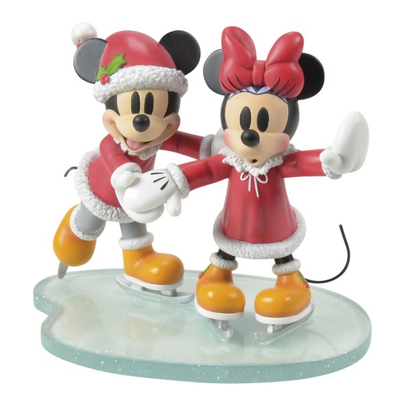 Mickey y Minnie patinando - Disney Showcase
