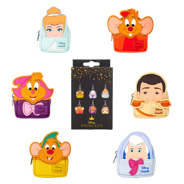 Llavero  misterio mini mochila Cenicienta  75.º aniversario - Disney Loungefly