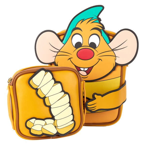 Bolso Bandolera con monedero Castor - DISNEY LOUNGEFLY Cenicienta 75 aniversario