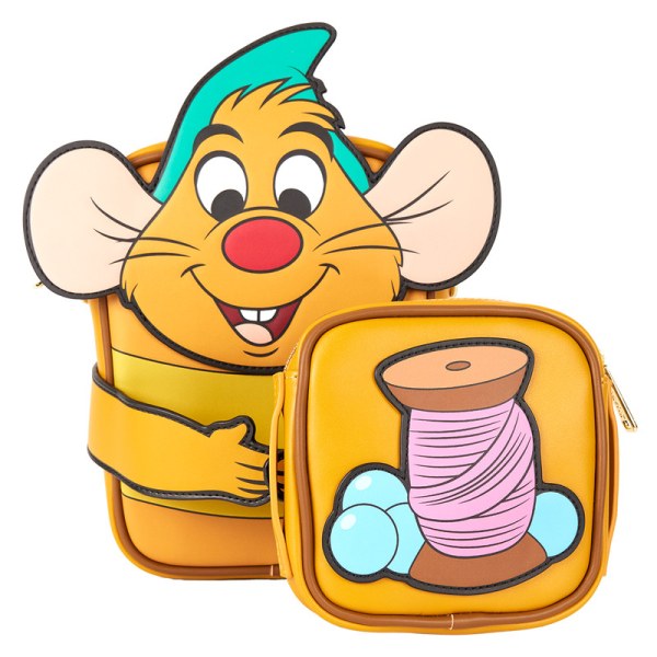 Bolso Bandolera con monedero Castor - DISNEY LOUNGEFLY Cenicienta 75 aniversario
