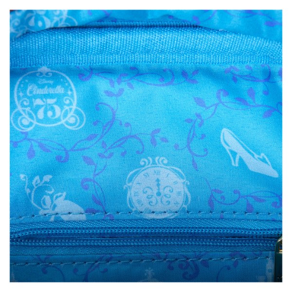 Bolso Bandolera con monedero Castor - DISNEY LOUNGEFLY Cenicienta 75 aniversario