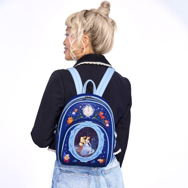 Mini Mochila Lenticular Royal Ball - DISNEY LOUNGEFLY Cenicienta 75 aniversario