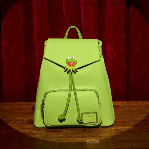 Mini Mochila con cordón de la rana Gustavo - DISNEY LOUNGEFLY Los Teleñecos