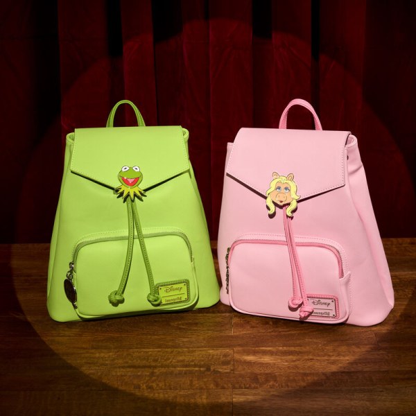 Mini Mochila con cordón de la rana Gustavo - DISNEY LOUNGEFLY Los Teleñecos