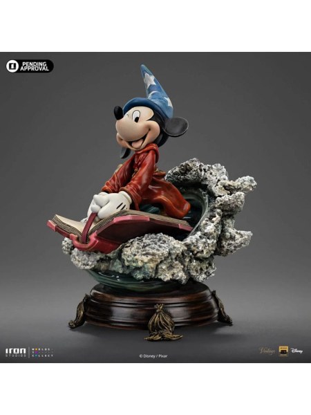 Mickey Sorcerer Art Scale Deluxe collection vintage - Disney clásicos