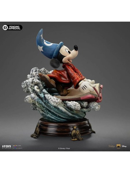 Mickey Sorcerer Art Scale Deluxe collection vintage - Disney clásicos