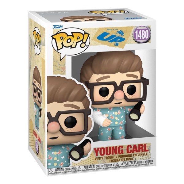 FUNKO POP! 1480 Carl el joven - Disney Allá arriba 2