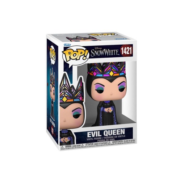 Funko POP! 1421 Disney Reina Malvada (Vestido Azul y Negro) 9 cm