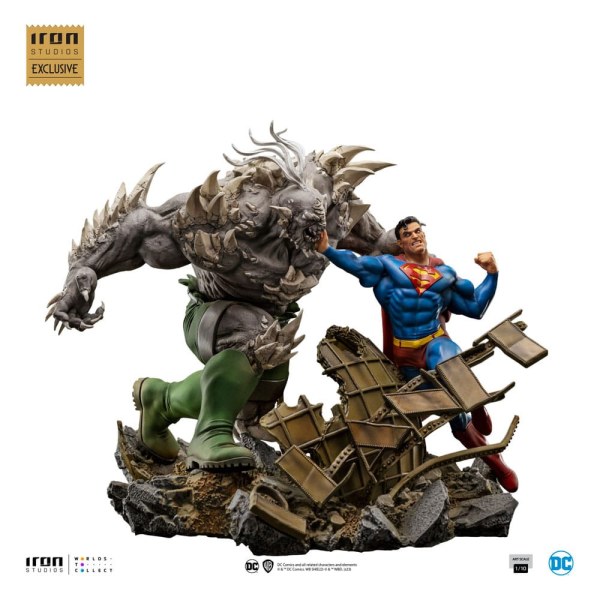 Estatuilla DC Comics 1 BDS Art Scale Superman 10 Doomsday heo Exclusiva UE 30 cm