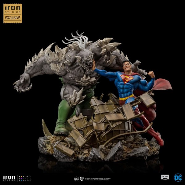 Estatuilla DC Comics 1 BDS Art Scale Superman 10 Doomsday heo Exclusiva UE 30 cm