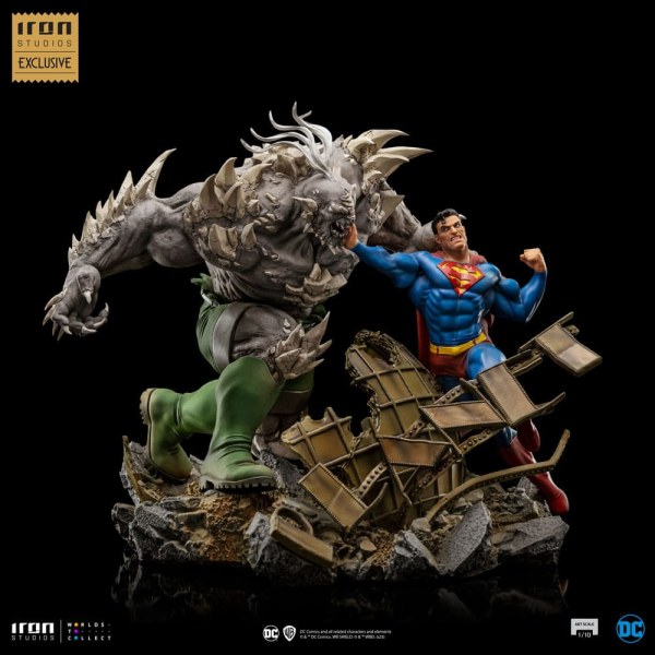 Estatuilla DC Comics 1 BDS Art Scale Superman 10 Doomsday heo Exclusiva UE 30 cm