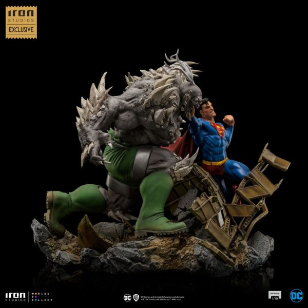 Estatuilla DC Comics 1 BDS Art Scale Superman 10 Doomsday heo Exclusiva UE 30 cm