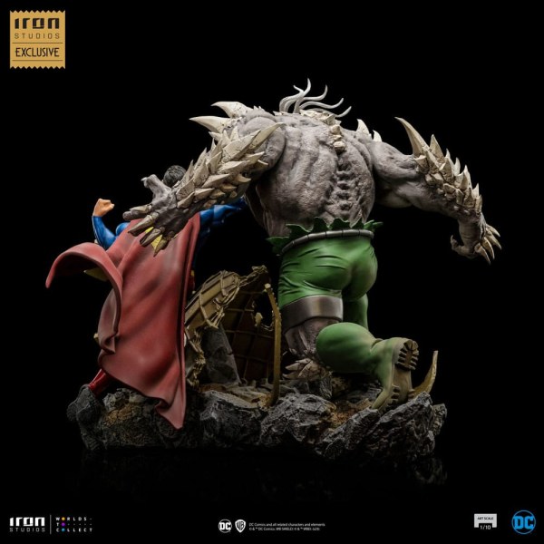 Estatuilla DC Comics 1 BDS Art Scale Superman 10 Doomsday heo Exclusiva UE 30 cm