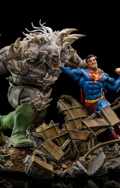 Estatuilla DC Comics 1 BDS Art Scale Superman 10 Doomsday heo Exclusiva UE 30 cm