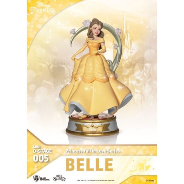 Disney: Serie Princesas enamoradas - Diorama de PVC de Bella
