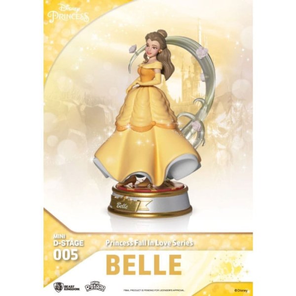 Disney: Serie Princesas enamoradas - Diorama de PVC de Bella